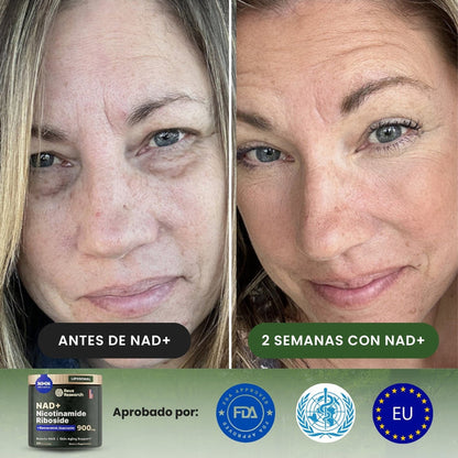 ¡Activa tu NAD+ y recupera la energia, vitalidad y claridad mental que tenías a los 20!