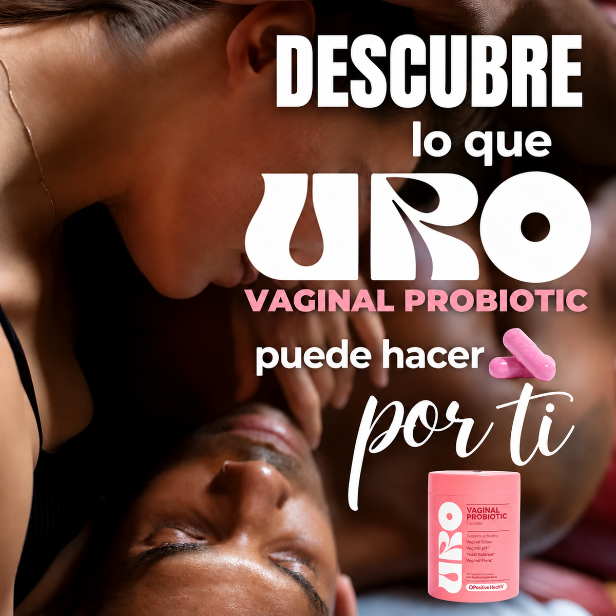 Probiótico Vaginal URO para el olor íntimo y el equilibrio de la flora