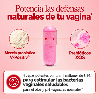 Probiótico Vaginal URO para el olor íntimo y el equilibrio de la flora